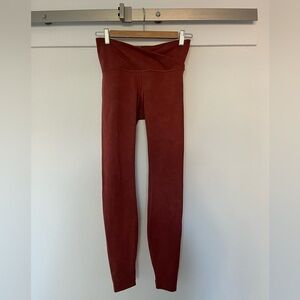 lululemon athletica Wrap-waist Leggings in Terracotta